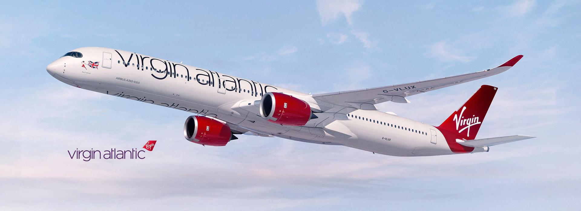 Virgina Atlantic airplane
