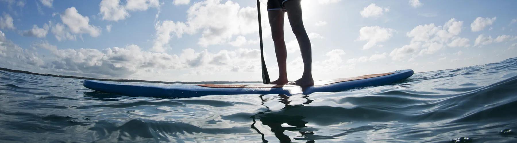 Person on a paddleboard