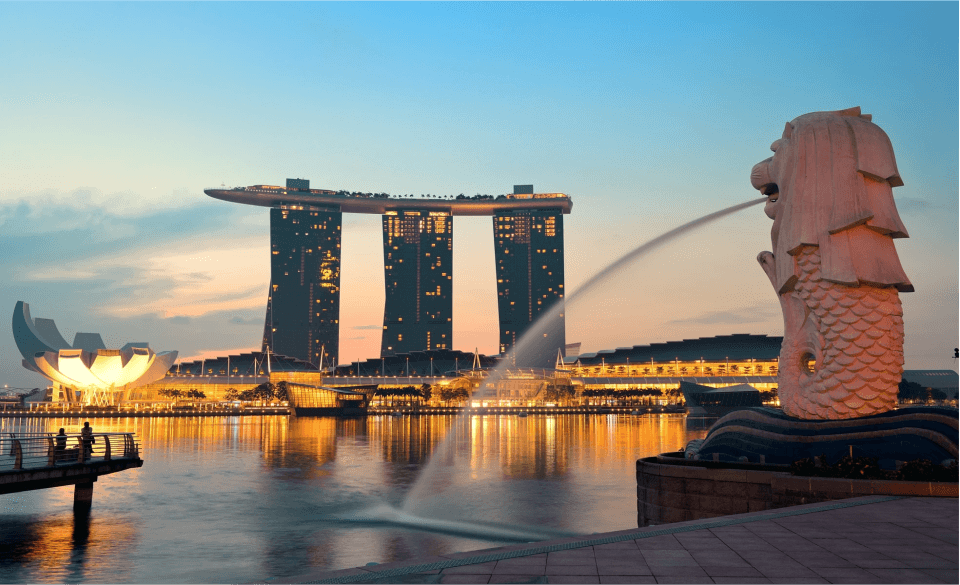 Singapore city scene