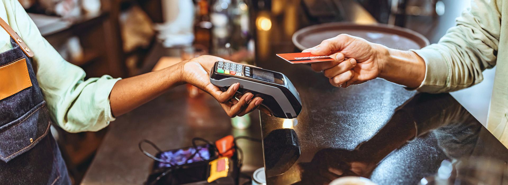 making a credit card payment
